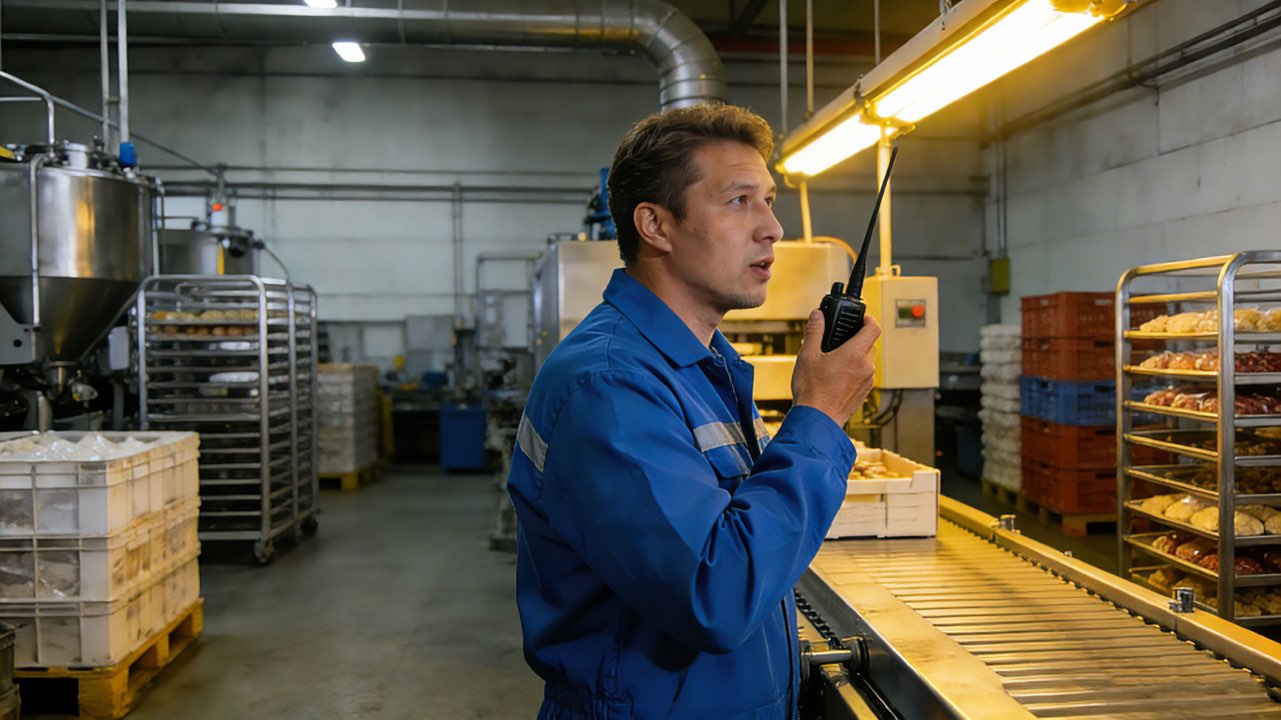 Best Walkie-Talkies for Food and Beverage Factories