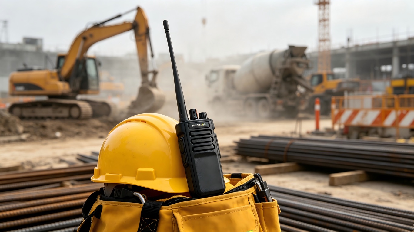 Clear Audio in High-Noise Environments: Best Noise-Canceling Site Radios