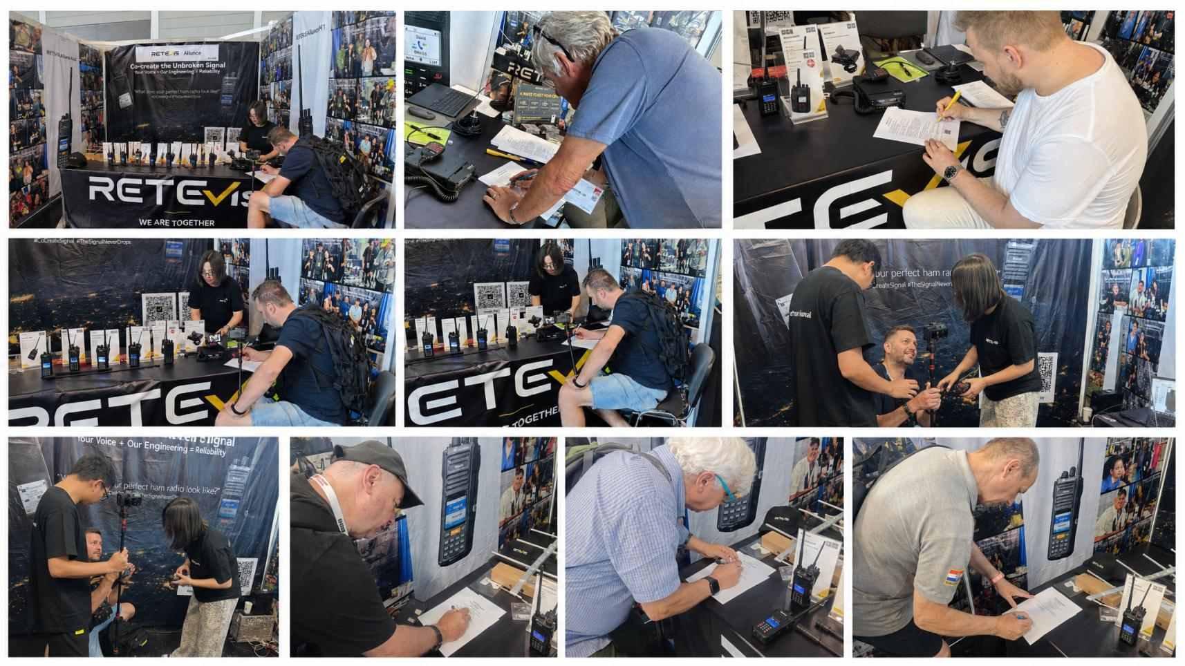 . Several H1 and HA2 owners brought their radios in for the latest version