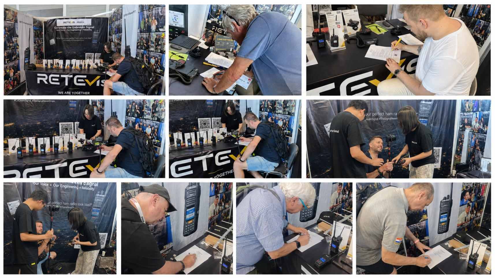 . Several H1 and HA2 owners brought their radios in for the latest version