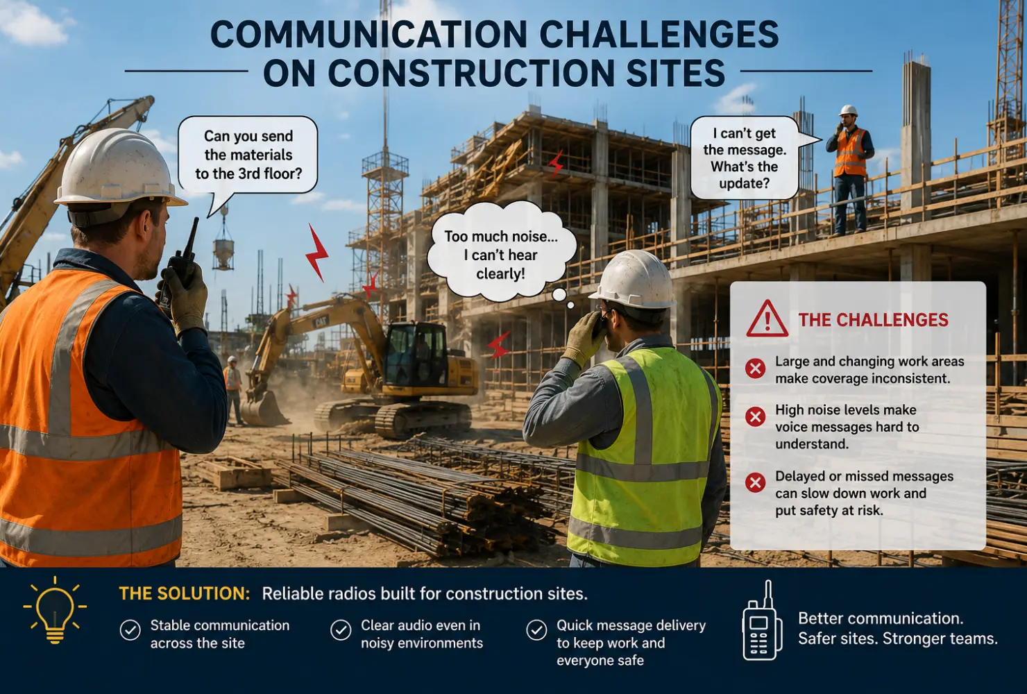 Communication Challenges on Construction Sites