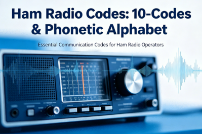 Ham Radio Codes: 10-Codes & Phonetic Alphabet (Complete Guide)