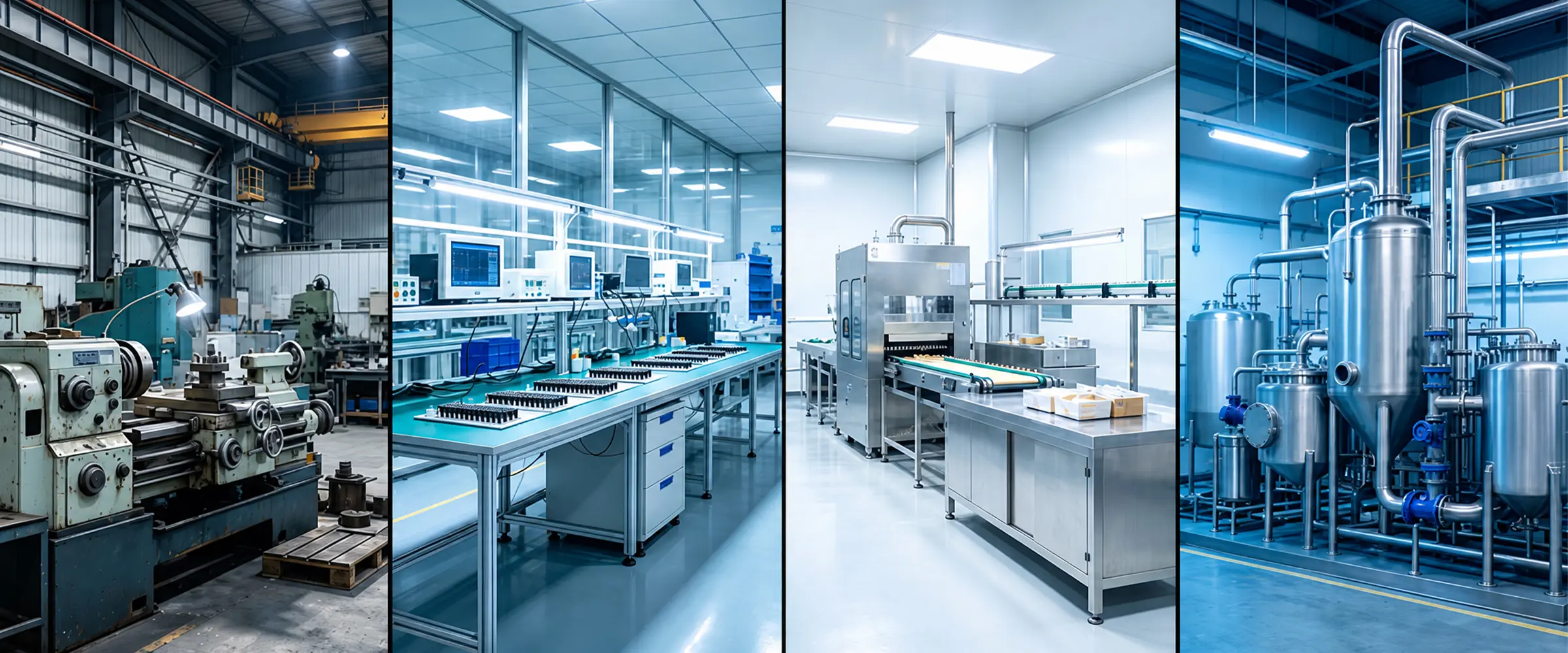 Manufacturing industrial scenarios