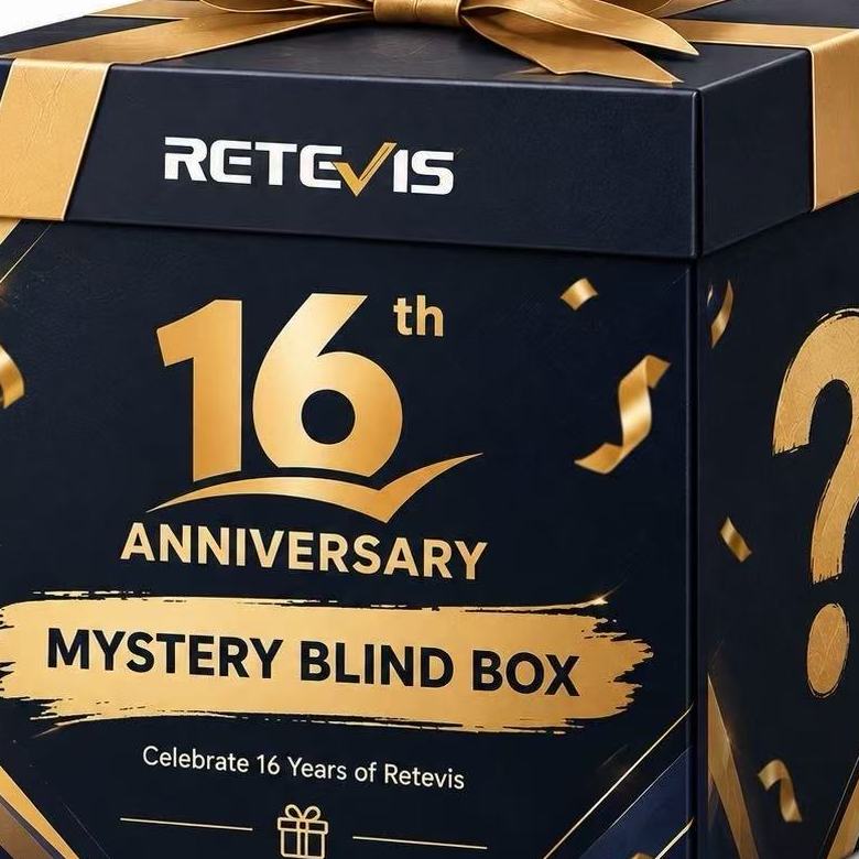Retevis 16th Anniversary Radio and Repeater Blind Box