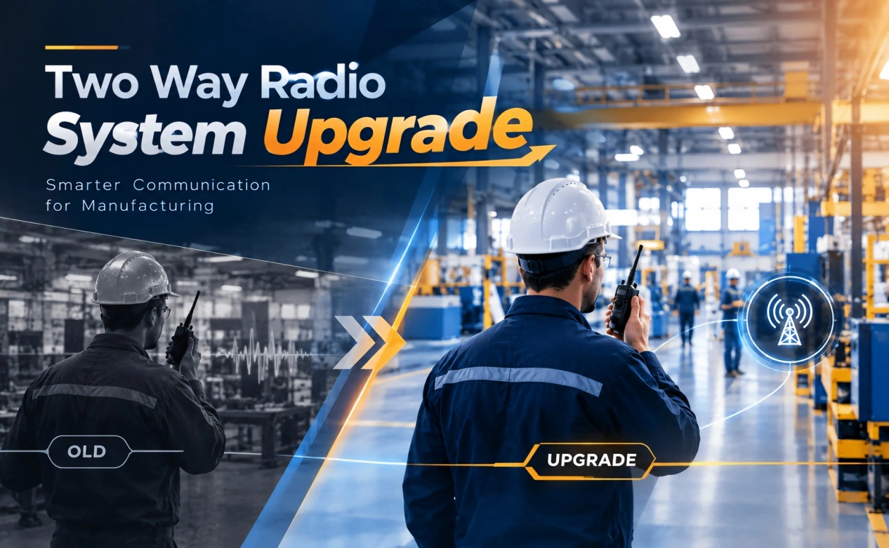 How to Plan a Two Way Radio System Upgrade for Manufacturing Plants