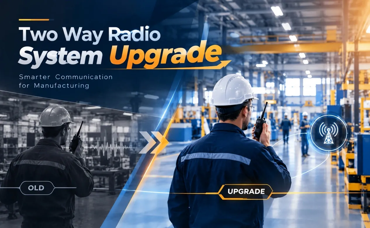 How to Plan a Two Way Radio System Upgrade for Manufacturing Plants