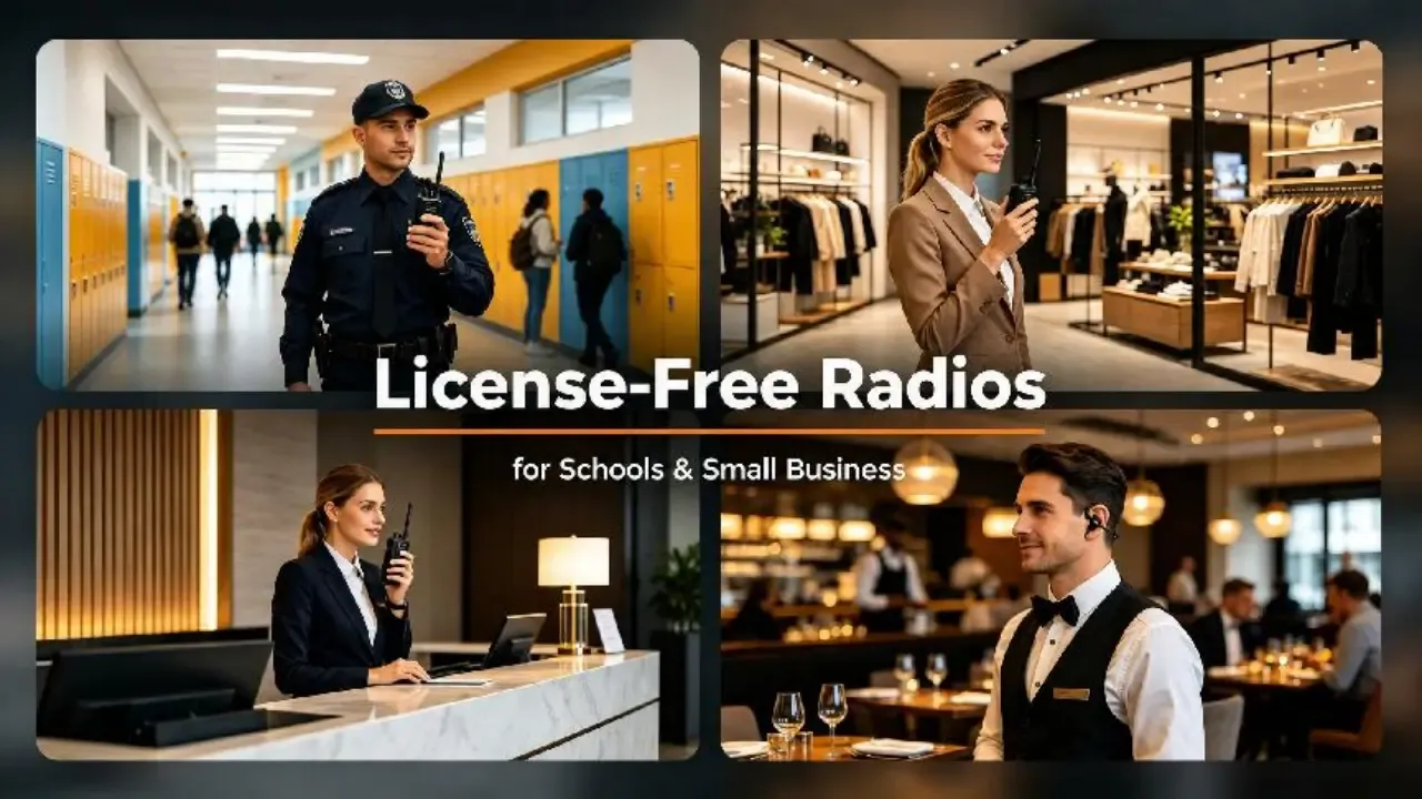 License-Free Walkie Talkies for Schools & Business | Retevis