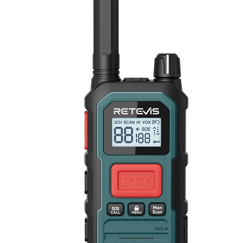 Retevis RB48 Plus GMRS IP67 Waterproof Heavy Duty Two Way Radio
