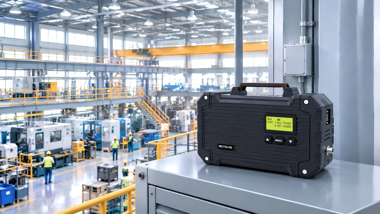 Where Should a Radio Repeater Be Installed in a Large Building?