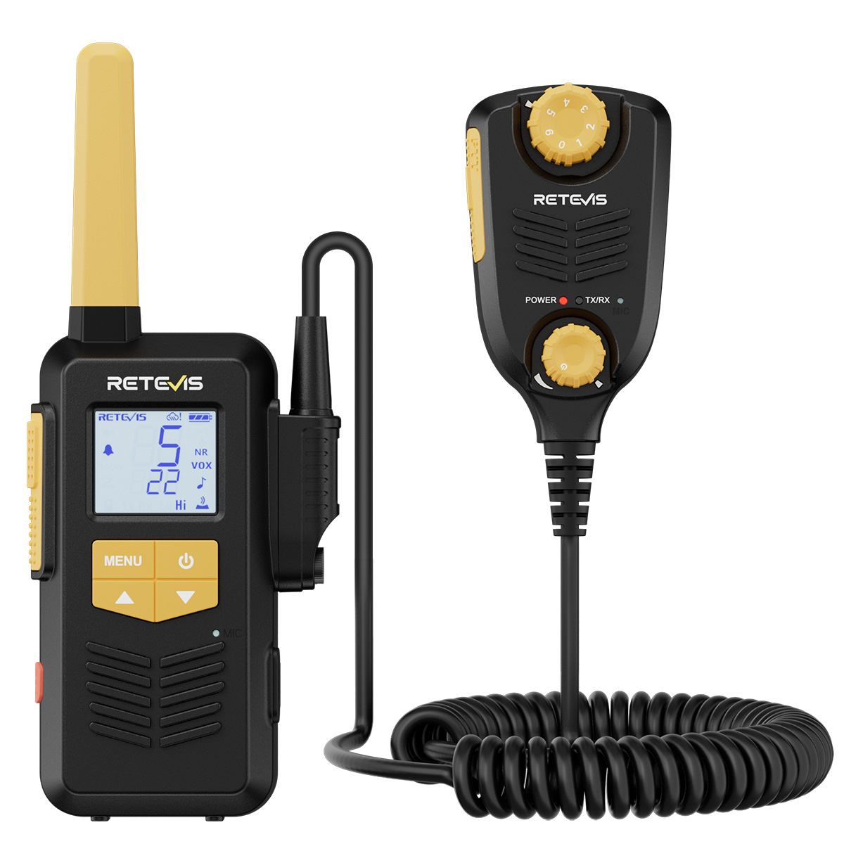 Retevis EZTalk 2S IP67 Waterproof GMRS Walkie Talkie