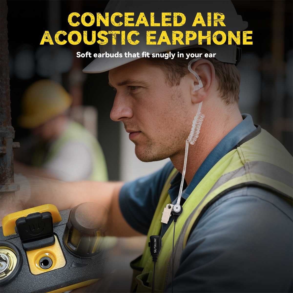 This type of setup can work well when the main priority is convenient communication during routine forklift and material-handling tasks.