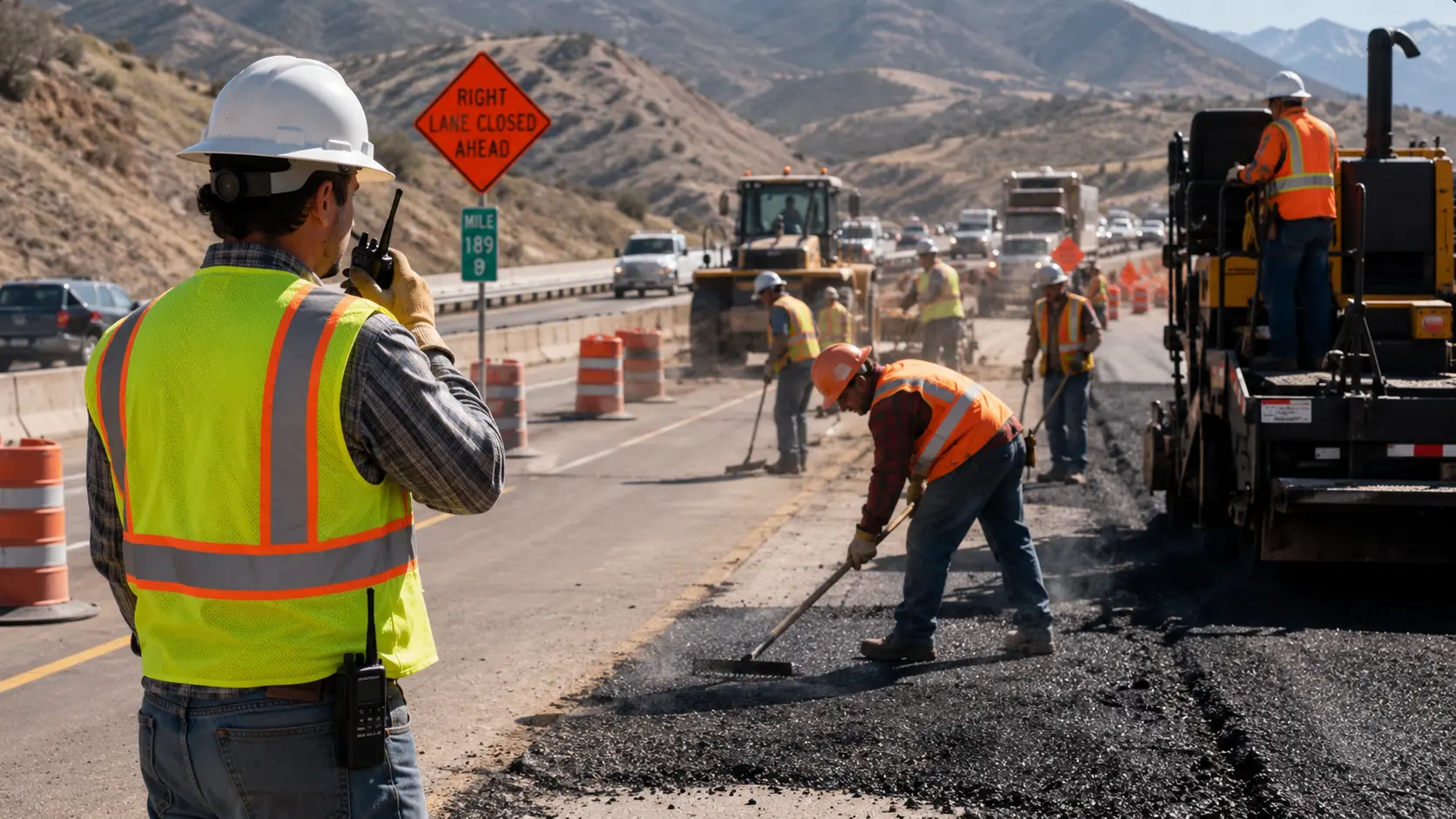 Highway Communication Protocols: Ensuring Safety on Fast-Moving Road Works