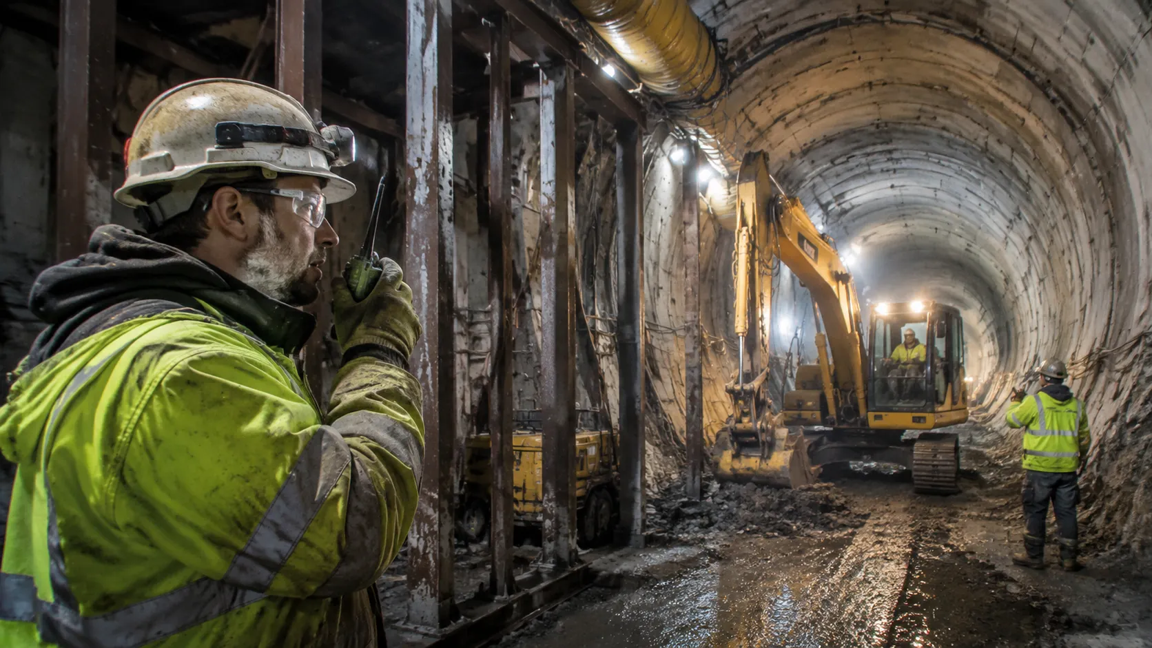 Underground Tunneling Safety: Sourcing Two Way Radios for Dense, Subterranean Works