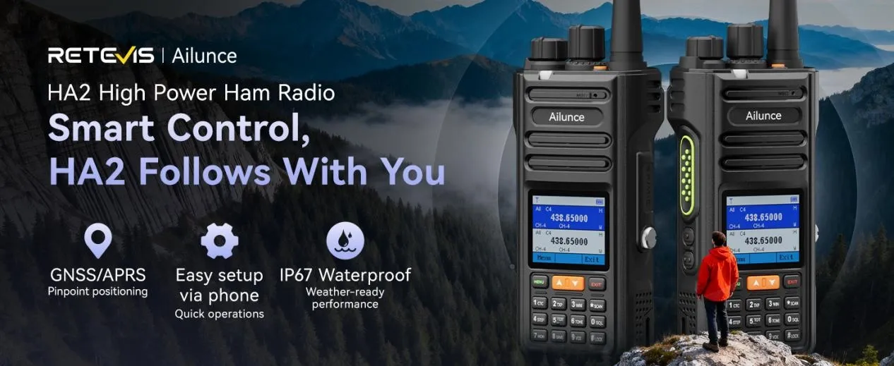 Retevis Ailunce HA2 Ultimate Ham Radio