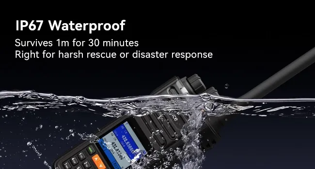 Retevis Ailunce HA2 IP67 Waterproof Rugged Ham Radio
