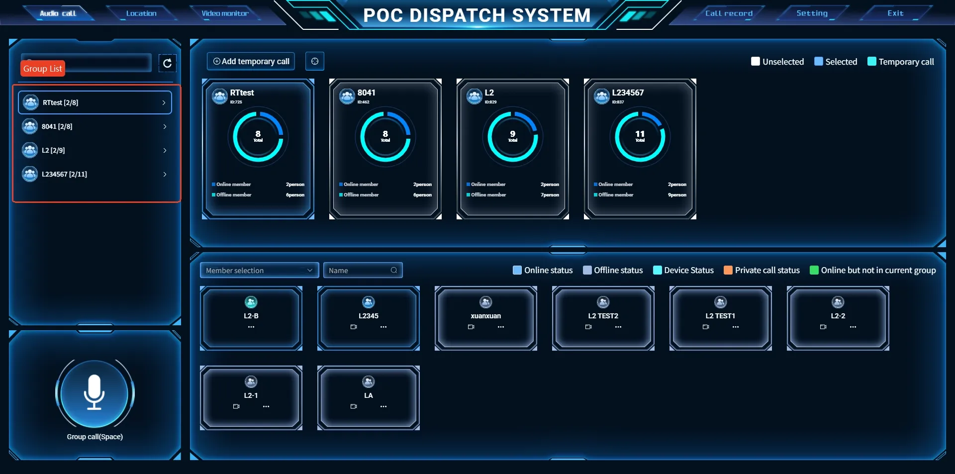 L2 dispatch platform