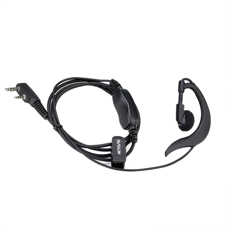 EEK005 2 Pin Ear Hook PTT Earpiece For RT5R 