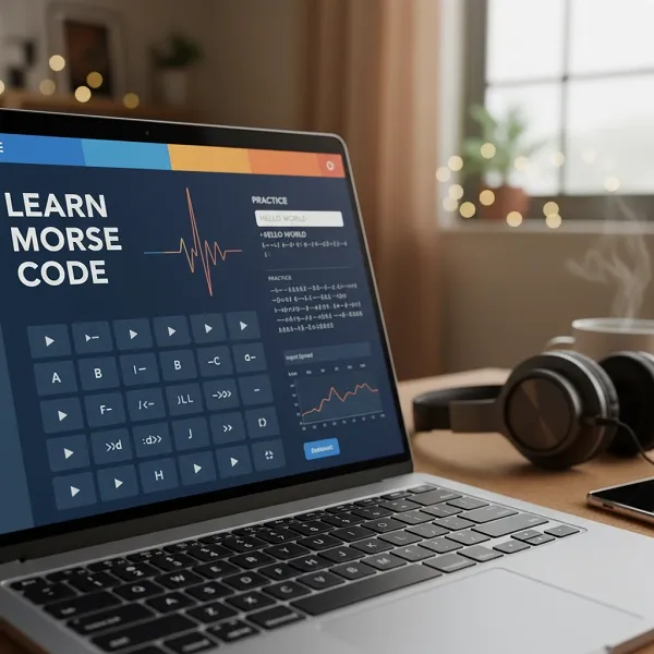 Learn Morse Code on computer