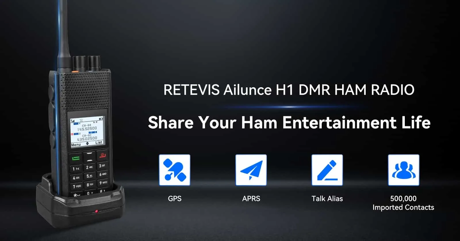 Retevis Ailunce H1 DMR Ham Radio