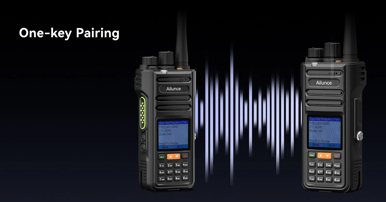Retevis HA2 with instant one-key pairing