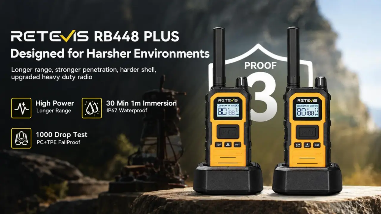 One Radio, One Crew: Retevis RB448 Plus for Team UHF CB Comms