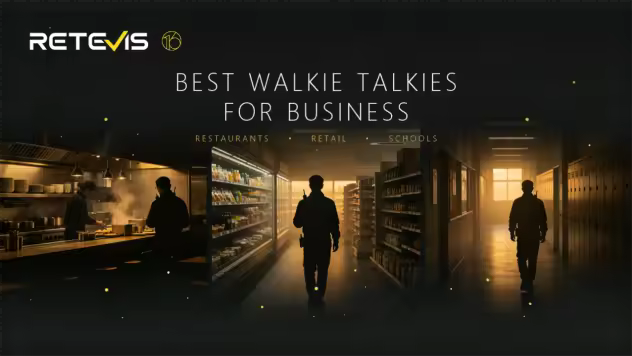 Best Walkie Talkies for Business: What Should Your Team Look For?