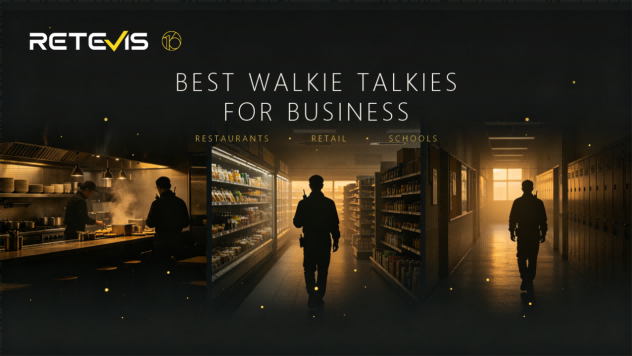 Best Walkie Talkies for Business: What Should Your Team Look For?