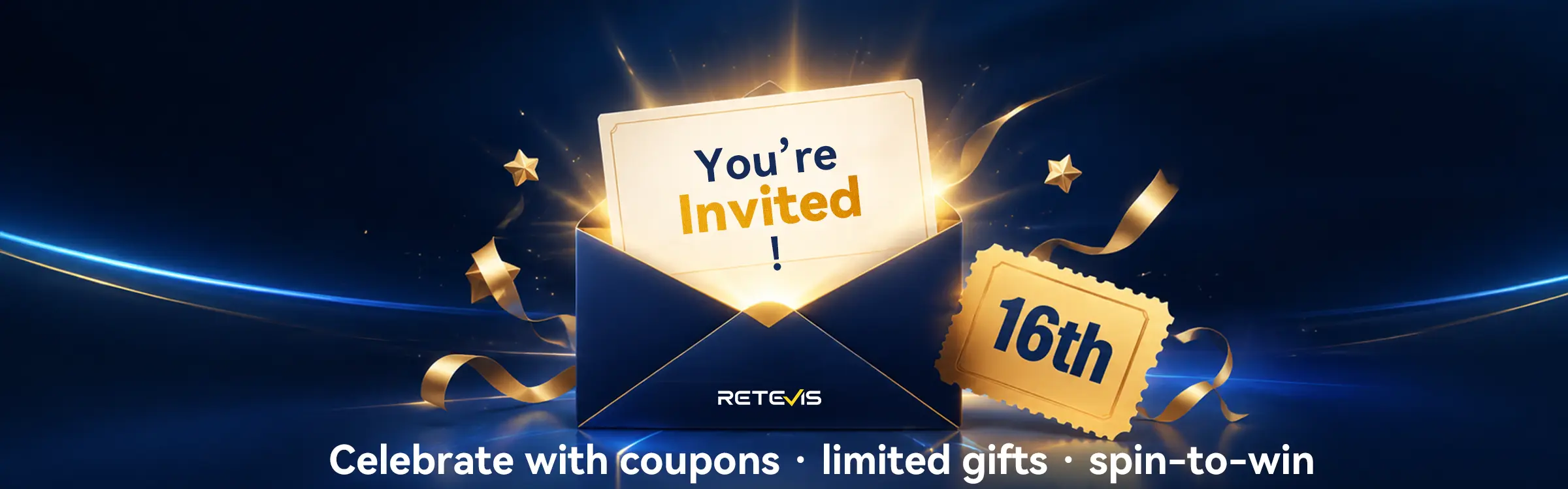 Retevis 16th Anniversary