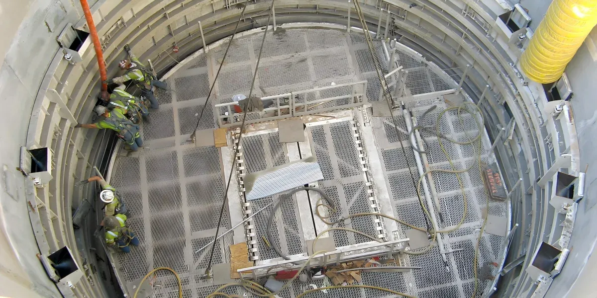Metal Structures Blocking Radio Signals