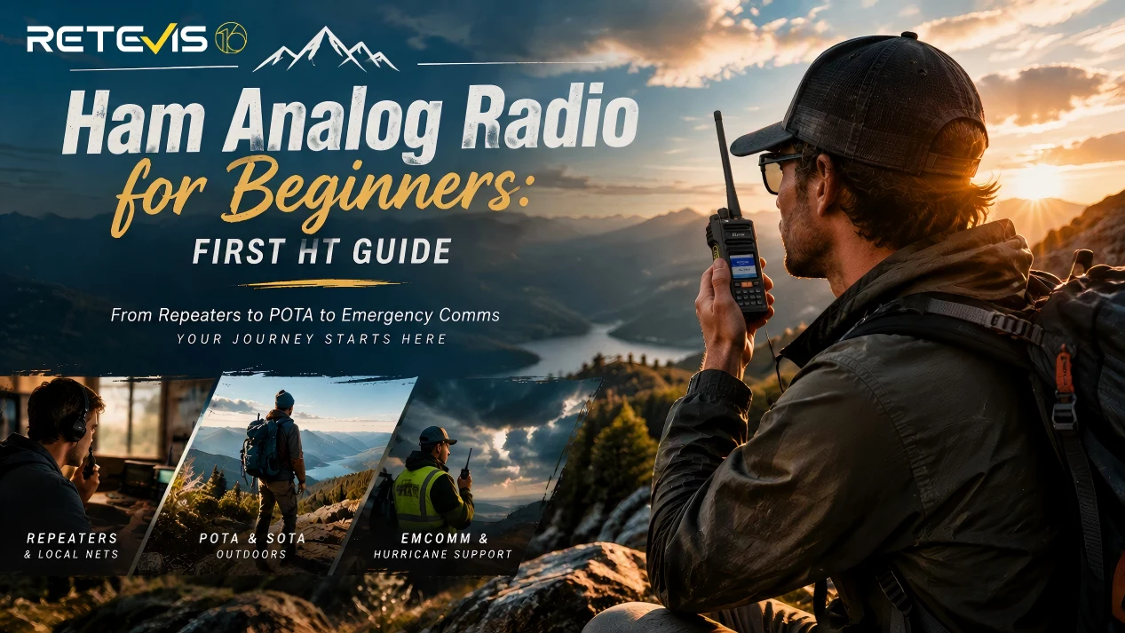Ham Analog Radio for Beginners: What New Amateur Radio Operators Need to Know