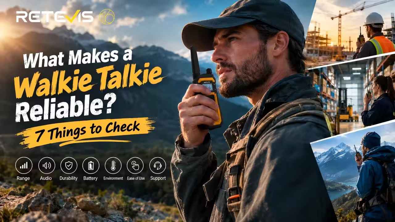 What Makes a Walkie Talkie Reliable? 7 Things to Check Before You Buy