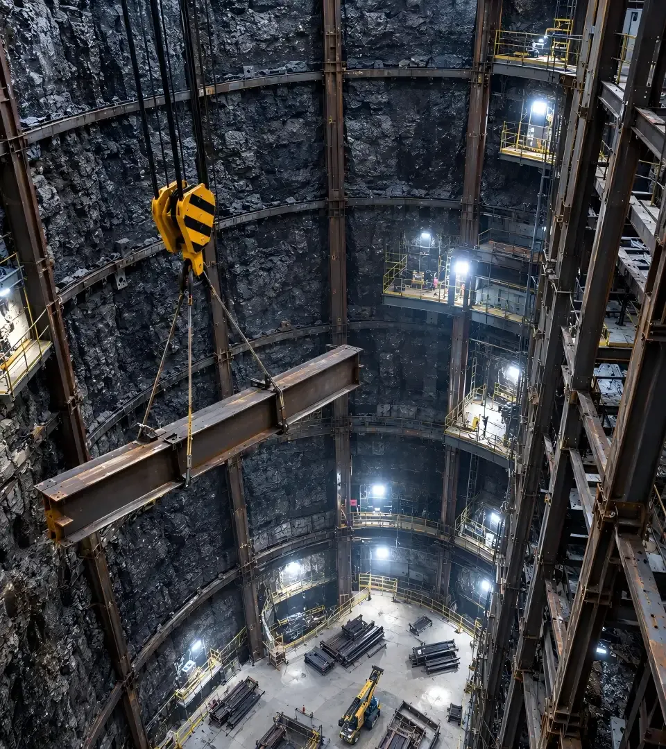 Mine Shafts Communication Solution