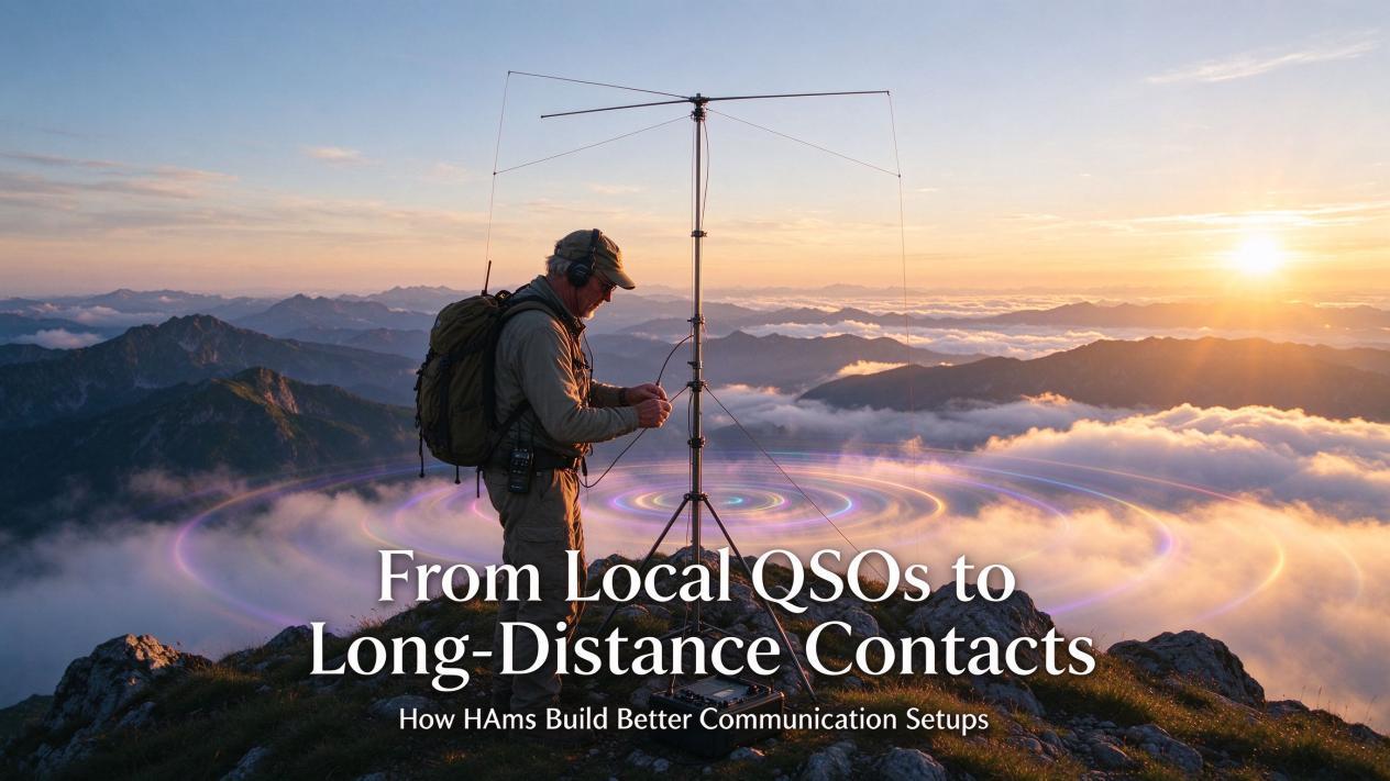 From Local QSOs to Long-Distance Contacts: How HAMs Build Better Communication Setups
