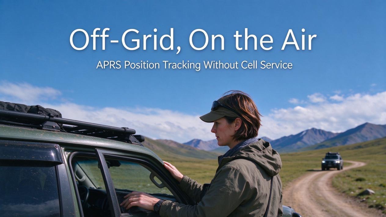 How to Use APRS for Off-Grid GPS Tracking & Ham Radio