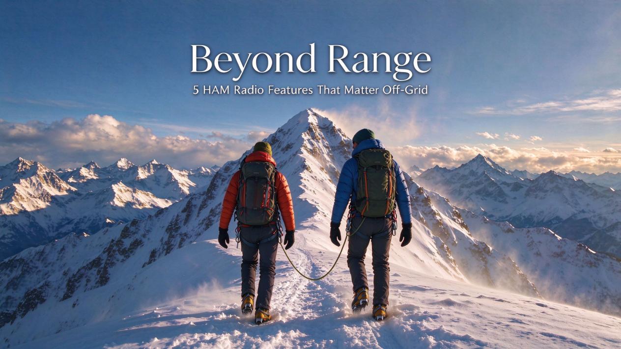 Beyond Range: 5 HAM Radio Features That Matter Off-Grid