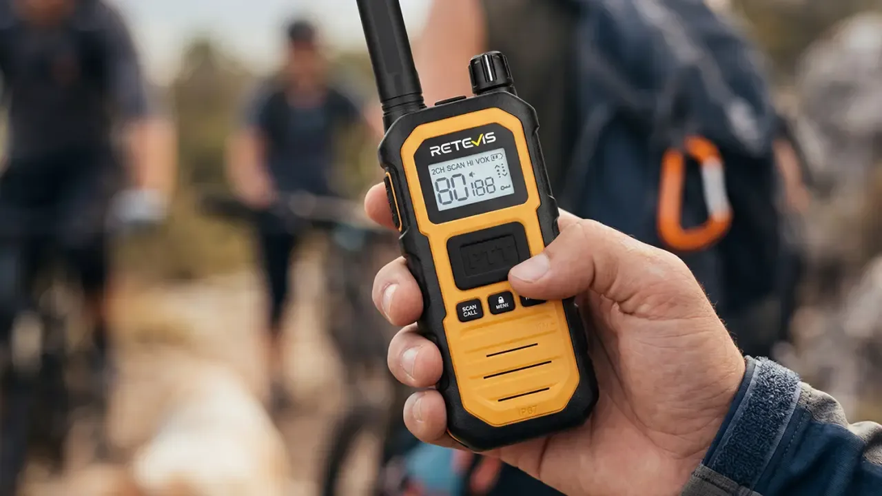 RB448 Plus handheld two way radio