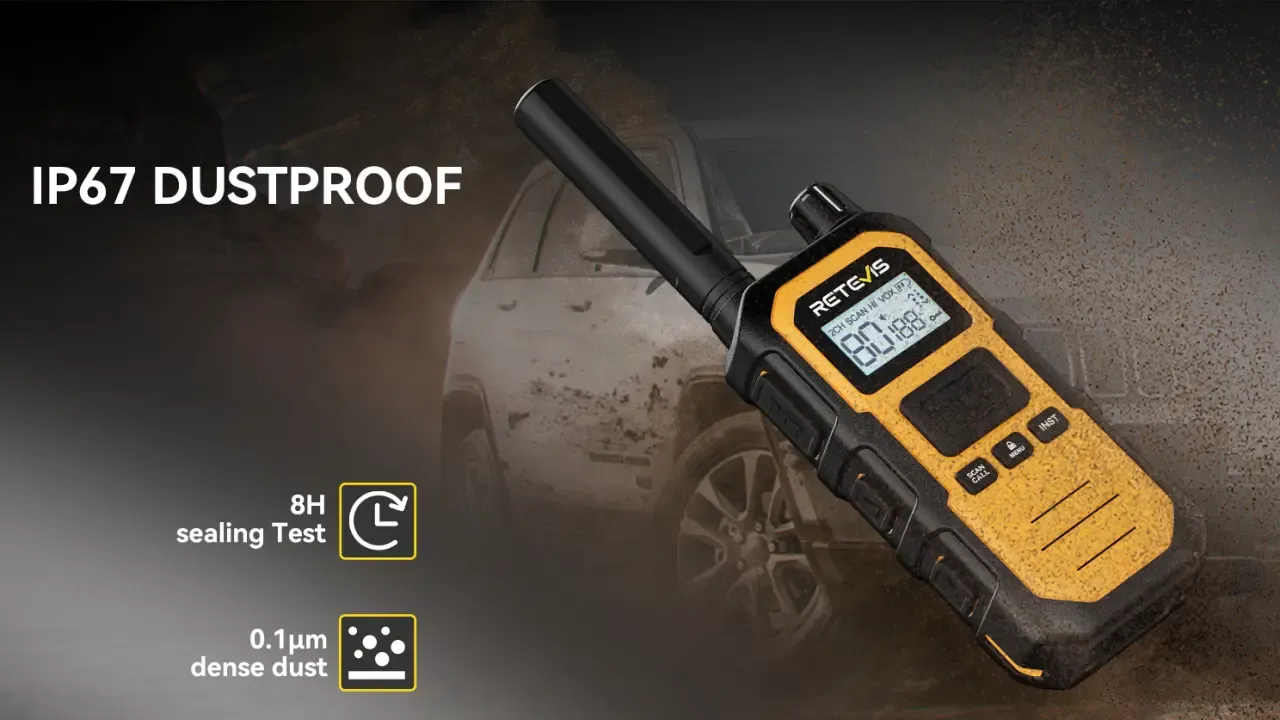 RB448 Plus IP67 Dustproof Rating