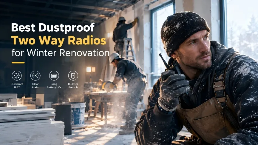 Best Construction Two Way Radios for Winter Renovation