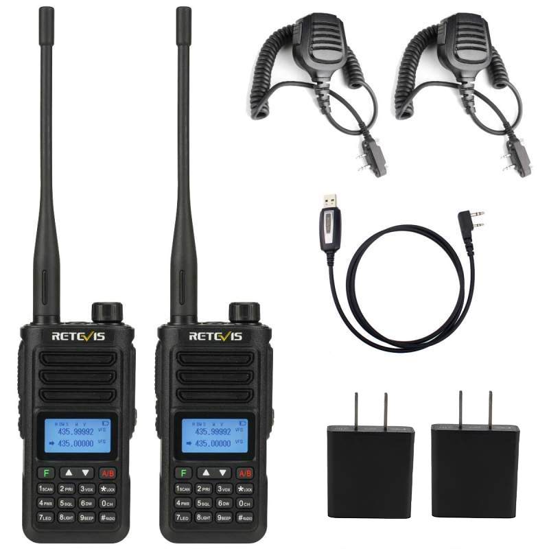 RA89 10W IP68 Wateproof HAM Two way Radio Long Range Dual Band