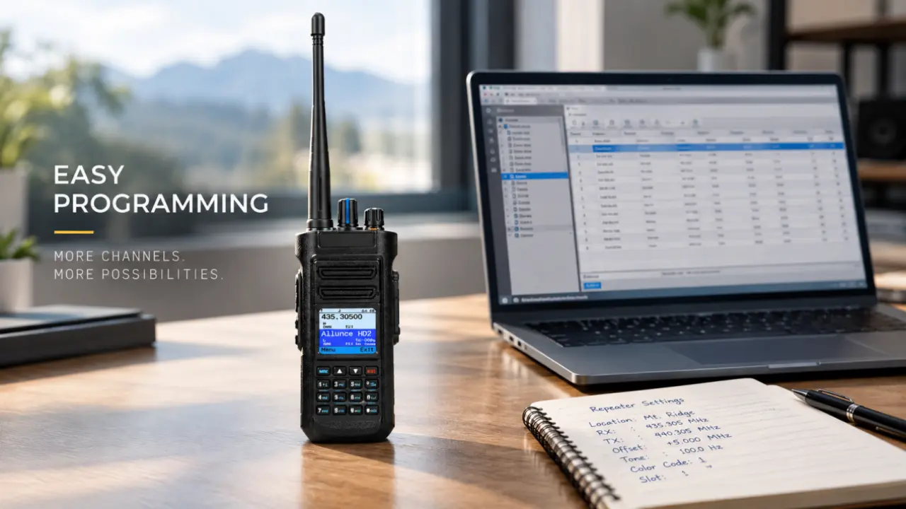 DMR Without the Codeplug: Ailunce HD2 V3 Setup | Retevis Blog