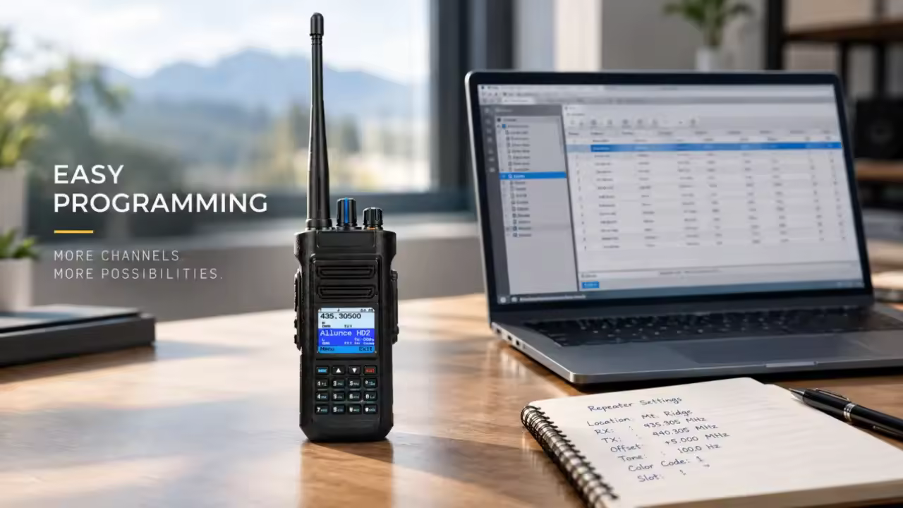 DMR Without the Codeplug: Ailunce HD2 V3 Setup | Retevis Blog
