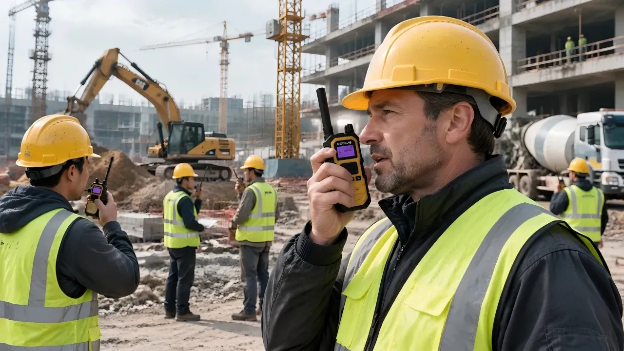 Why Emergency Communication Fails on Large Construction Sites—and How Radios Fix It