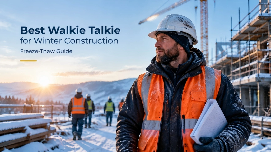 Best Walkie Talkie for Winter Construction Freeze-Thaw Guide