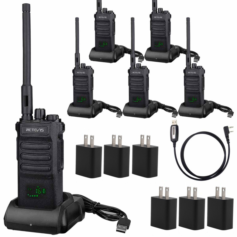 Retevis RT86 Long Distance 2 Way Radio with Hidden Display