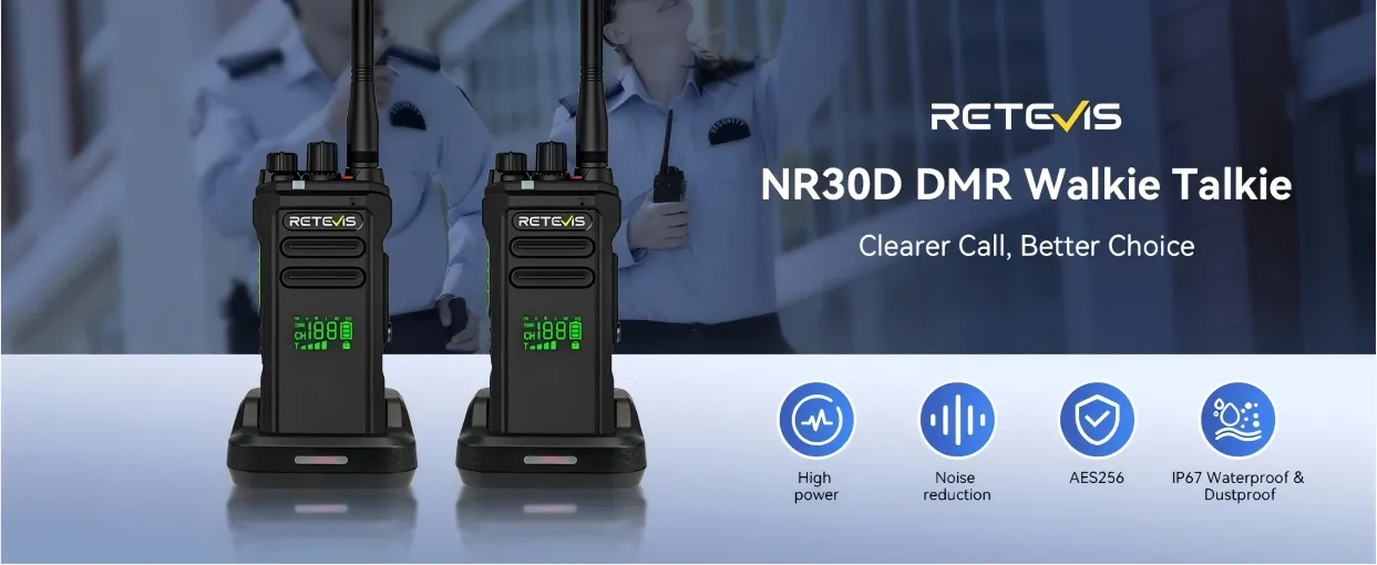 NR30D meets UK construction radio communication safety requirements, DMR AES256 jobsite radios for multi-crane steel lifting