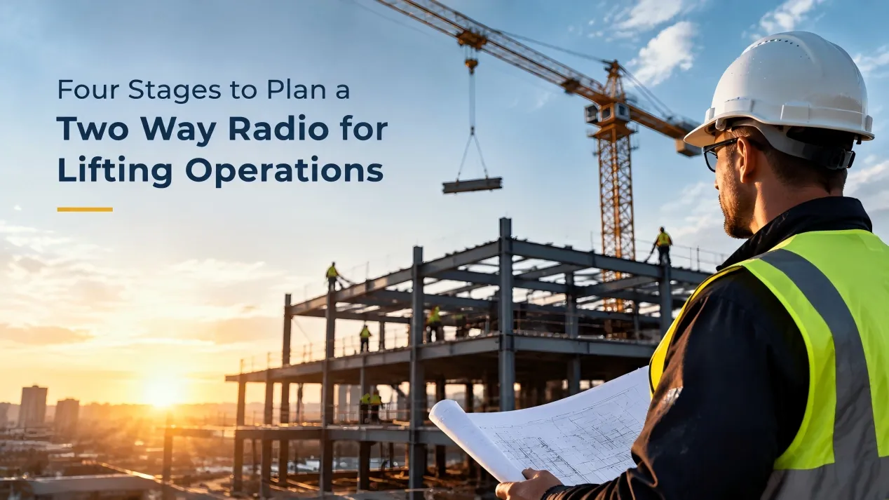 Four Stages to Plan a Two Way Radio for Lifting Operations Why a steel frame eats the radio signal