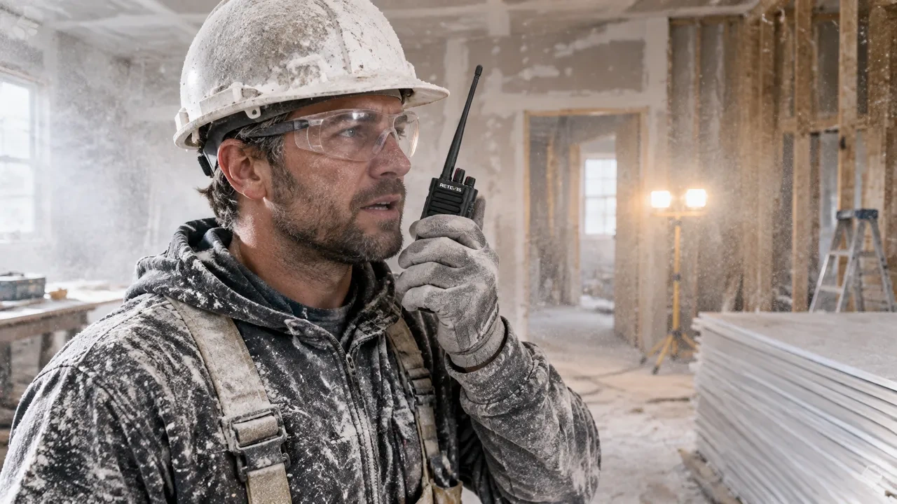 How to Choose a Best Two-Way Radio for Dusty Construction Sites