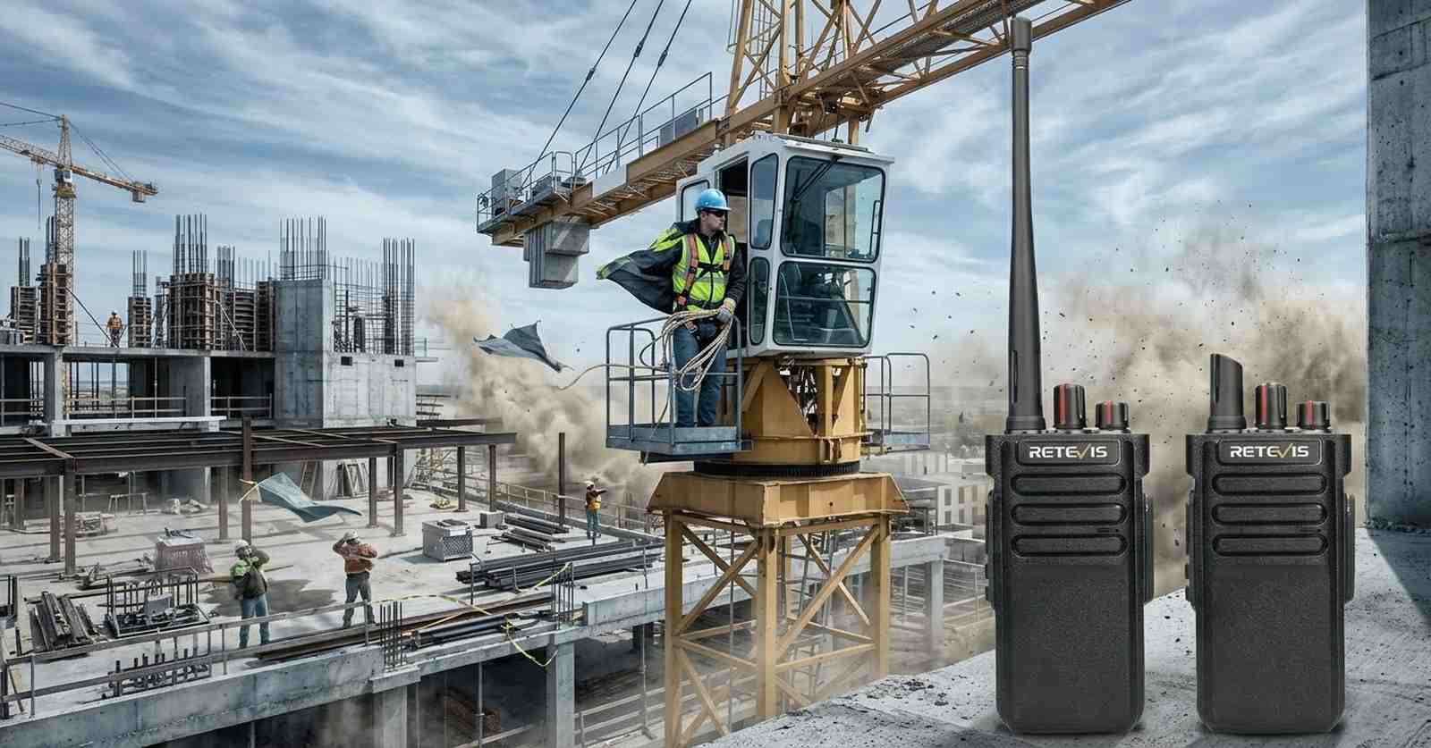 Retevis RT29 Walkie Talkie: Best for Construction Sites
