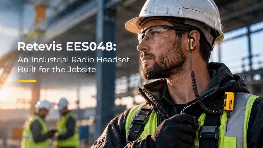 Retevis EES048: An Industrial Radio Headset Built for the Jobsite